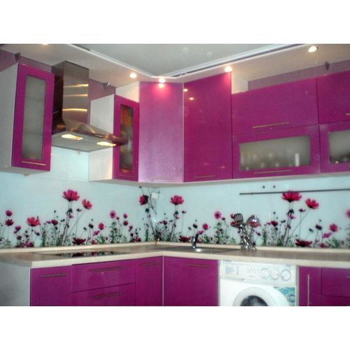 Кухня Невада розовая, фото